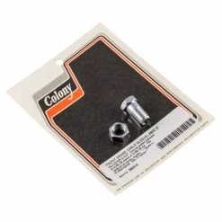 Colony #2802-2 Front Brake Cable Sleeve Adjuster And Nut Chrome Harley 1928-40