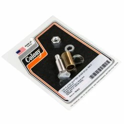 Colony #7818-5 Shifter Lever Stud & Bushing Kit CAD Plated Fits 1936-54 H-D