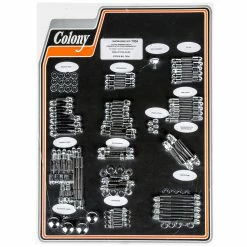 Colony #7934 Complete Show Bike Kit Chrome Acorn Hardware Harley 06-up Dyna