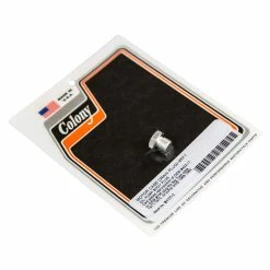 Colony #8117-1 Motor Case Drain Plug / Oil Pump Body Plug CAD Plated OEM 453-11 Or 700 Fits Big Twin Case 1911-70 / Oil Pump Body 1968-84