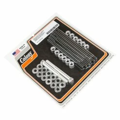 Colony #8141-34 Motor Case Kit CAD Plated Stock Harley Shovelhead 70-78