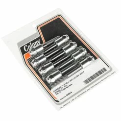 Colony #8454-8 Cam Cover Chrome Cap Screw Kit Harley Sportster 1971-85