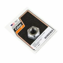 Colony #8486-1 Stem Nut Reproduction Chrome Harley 45 Springers