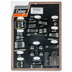 Colony #8520 Complete Show Bike Kit Chrome Cap Style Hardware Harley 87-88 Softail