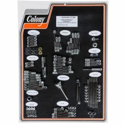 Colony #8523 Complete Show Bike Kit Chrome Cap Style Hardware Harley 92-95 Softail Dyna Glide