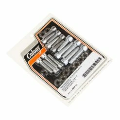 Colony #8908-15 Transmission Side Cover Allen Screw Kit Chrome Harley FX FL 80-86