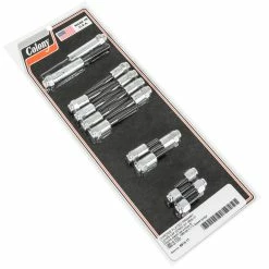 Colony #8915-17 Primary Cover Chrome Cap Screw Kit Harley FXR 85-up FLT 5 Speed 85-99