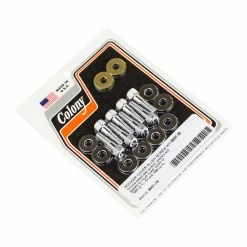 Colony #8931-16 Rocker Cover Chrome Allen Screw Kit Harley FL FX XL