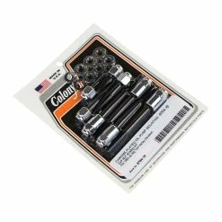 Colony #9764-16 Oil Pump Mounting Kit Chrome Cap Style H-D Big Twin 92-up