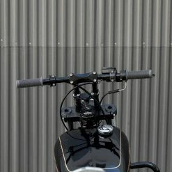 Biltwell Kung Fu TPV Grips - Grey - 1 Inch -Biltwell Shop APP KungFuGrey1in 3