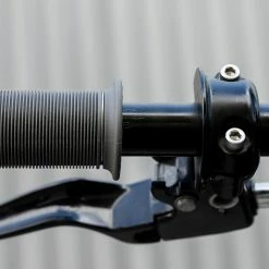 Biltwell Kung Fu TPV Grips - Grey - 1 Inch -Biltwell Shop APP KungFuGrey1in 4