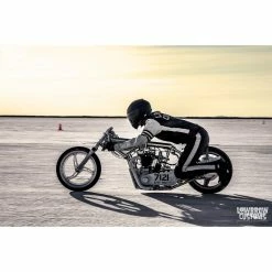 Lowbrow Customs Bonneville Salt Flats 2021 Racing Support T-Shirt - Black 14 Lowbrow Customs Bonneville Salt Flats 2021 Racing Support T-Shirt - Black -Biltwell Shop BonnevilleWorldFinals2020 2704