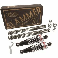 Burly Brand Slammer Suspension Kit - 2006 - 2017 Harley-Davidson Dyna FXD - Chrome