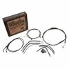 Burly Brand Complete Handlebar Cable/Brake Line Kit For 16" Ape Hanger Handlebars H-D 2000-06 FXST/B/D