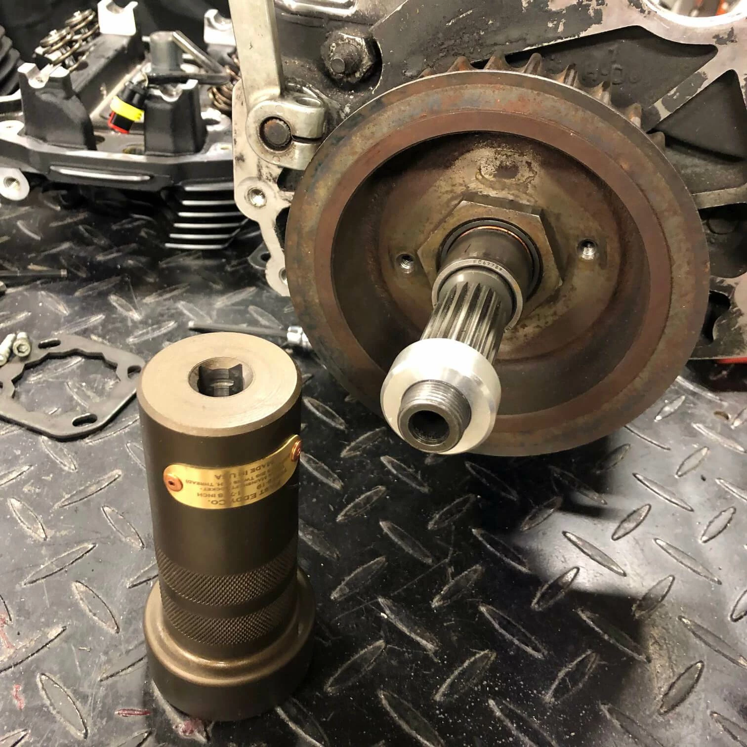 Fast Eddy Co. No. 6 Transmission Socket 1-7/8" For 1936-2005 Harley Big Twins 6 Fast Eddy Co. No. 6 Transmission Socket 1-7/8" For 1936-2005 Harley Big Twins - Image 6