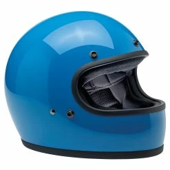 Biltwell Gringo DOT/ECE Approved Full Face Helmet - Gloss Tahoe Blue -Biltwell Shop biltwell gringo 2020 gloss tahoe blue 2 0ade634c 2c68 4514 91c4 2a5b95f76519