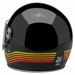 Biltwell Gringo S DOT/ECE Approved Full Face Helmet - Gloss Black Spectrum -Biltwell Shop biltwell gringo s 2020 gloss black spectrum 7