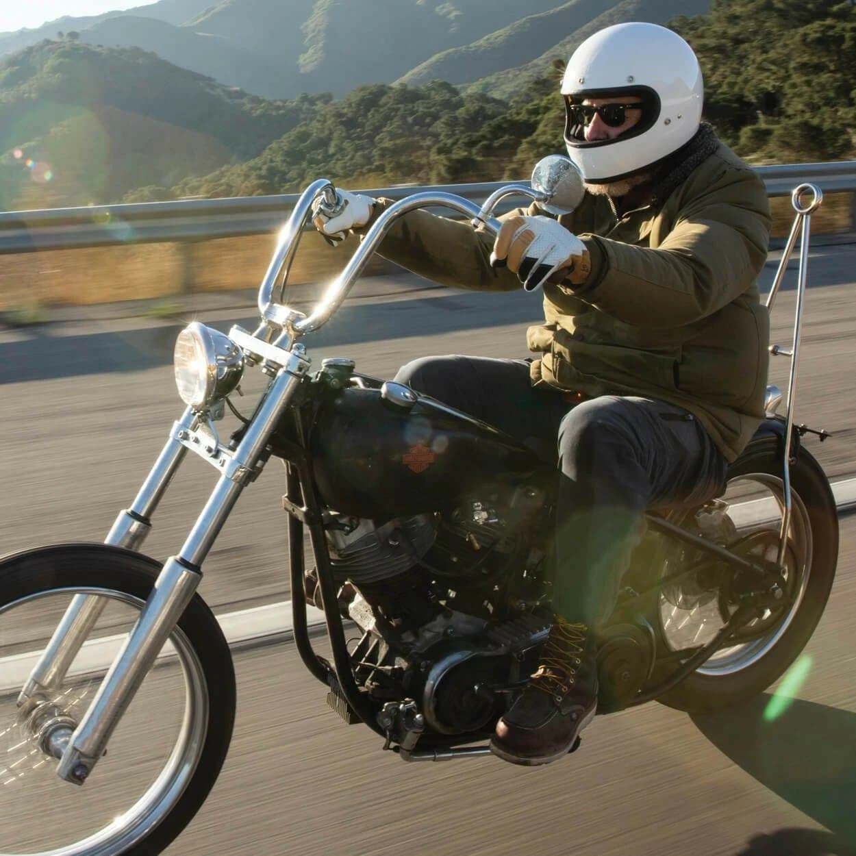 Biltwell Gringo DOT/ECE Approved Full Face Helmet - Gloss White 10 Biltwell Gringo DOT/ECE Approved Full Face Helmet - Gloss White - Image 10