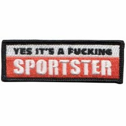 Lowbrow Customs Yes It's A F@$#ing Sportster Patch