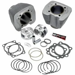 Harley Sportster 883 To 1200cc 1986 - 2019 Silver S&S Cycle Big Bore Kit 910-0688