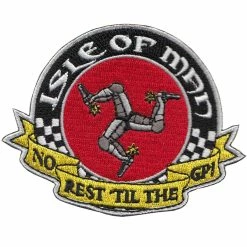 Lowbrow Customs Isle Of Man Grand Prix Patch
