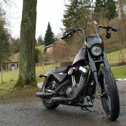 Lowbrow Customs 39mm Fork Shrouds - Raw Steel - Harley-Davidson Sportsters 18 Lowbrow Customs 39mm Fork Shrouds - Raw Steel - Harley-Davidson Sportsters -Biltwell Shop large 2738 lowbrow 39mm sportster fork shrouds bike 1