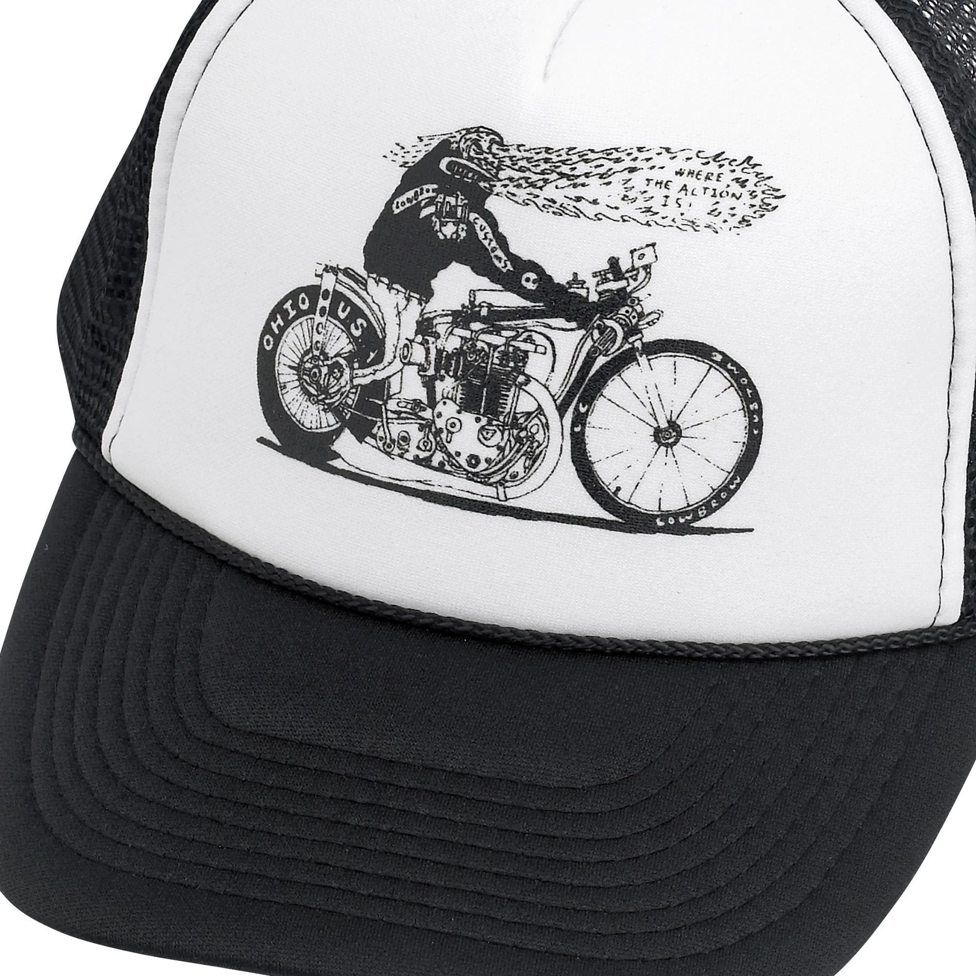Lowbrow Customs Monster Trucker Hat 2 Lowbrow Customs Monster Trucker Hat - Image 2