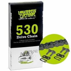 Lowbrow Customs 530 Motorcycle Drive Chain - 120 Links With 2 Master Links