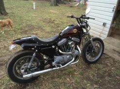 Lowbrow Customs Belt To Chain Conversion Kit Harley 1200 Sportster 1995-2003 - Silver Sprocket -Biltwell Shop large 3802 chain conversion 2000 sportster