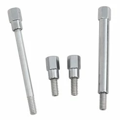 Lowbrow Customs S&S Super E And G Carb Extended Float Bowl Screws - Chrome
