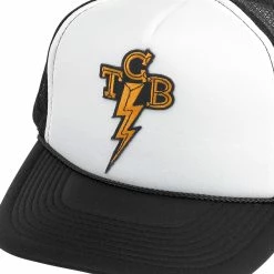 Alternative view of Lowbrow Customs Trucker Hat With Embroidered TCB Patch