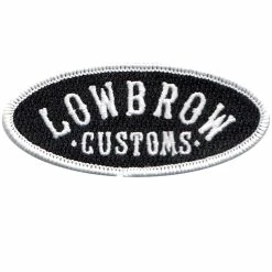 Lowbrow Customs Vintage Arched Logo Patch