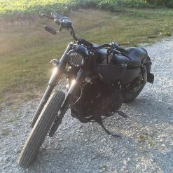 Lowbrow Customs 39mm Fork Shrouds - Raw Steel - Harley-Davidson Sportsters 27 Lowbrow Customs 39mm Fork Shrouds - Raw Steel - Harley-Davidson Sportsters -Biltwell Shop supplied colefostertank tsunmaifender forkshrouds 3 1