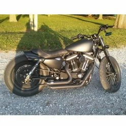 Lowbrow Customs Tsunami Fender - Raw Aluminum - 1994 - 2003 Sportsters -Biltwell Shop supplied colefostertank tsunmaifender forkshrouds 6